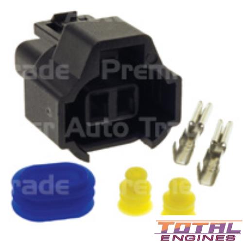 Raceworks Fuel Injector Connector Plug fits Toyota Starlet EP82R 1.3 Litre 4E-FTE 4 Cylinders 16 Valve DOHC Turbo MPFI 1331cc Image 2