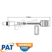 PAT Premium Oxygen Lambda Sensor Thumbnail