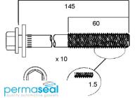 Permaseal Cylinder Head Bolt Set Thumbnail