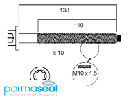 Permaseal Cylinder Head Bolt Set Thumbnail