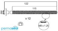 Permaseal Cylinder Head Bolt Set Thumbnail
