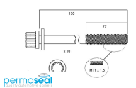 Permaseal Cylinder Head Bolt Set Thumbnail