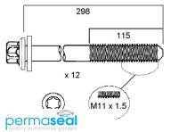 Permaseal Cylinder Head Bolt Set Thumbnail