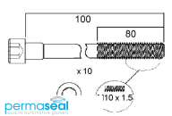 Permaseal Cylinder Head Bolt Set Thumbnail