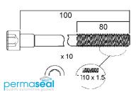 Permaseal Cylinder Head Bolt Set Thumbnail