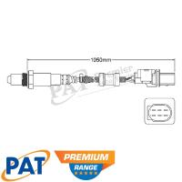 PAT Premium Oxygen Lambda Sensor Thumbnail