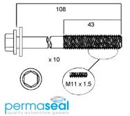 Permaseal Cylinder Head Bolt Set Thumbnail