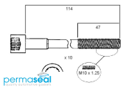 Permaseal Cylinder Head Bolt Set Thumbnail