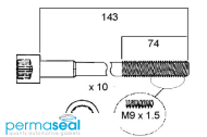 Permaseal Cylinder Head Bolt Set Thumbnail