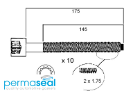Permaseal Cylinder Head Bolt Set Thumbnail