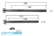 Permaseal Cylinder Head Bolt Set Thumbnail