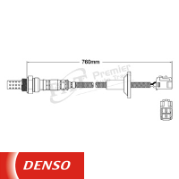 Denso Oxygen Lambda Sensor Thumbnail