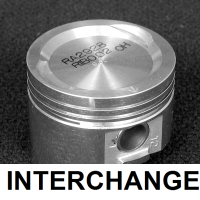INTERCHANGE Piston & ring set Thumbnail