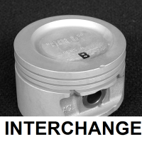 INTERCHANGE Piston & ring set Thumbnail
