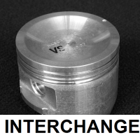 INTERCHANGE Piston & ring set Thumbnail