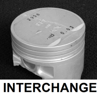 INTERCHANGE Piston & ring set Thumbnail