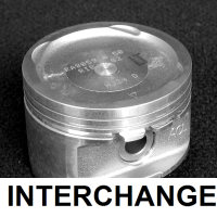 INTERCHANGE Piston & ring set Thumbnail