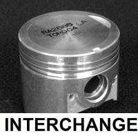 INTERCHANGE Piston & ring set Thumbnail