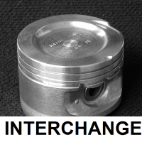 INTERCHANGE Piston & ring set Thumbnail