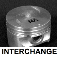 INTERCHANGE Piston & ring set Thumbnail