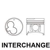 INTERCHANGE Piston & ring set Thumbnail