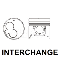 INTERCHANGE Piston & ring set Thumbnail