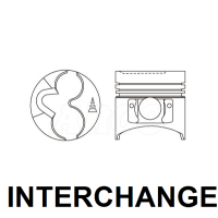 INTERCHANGE Piston & ring set Thumbnail