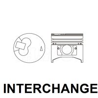 INTERCHANGE Piston & ring set Thumbnail