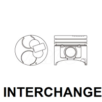 INTERCHANGE Piston & ring set Thumbnail