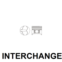 INTERCHANGE Piston & ring set Thumbnail