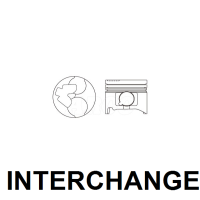 INTERCHANGE Piston & ring set Thumbnail