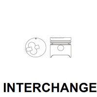 INTERCHANGE Piston & ring set Thumbnail