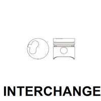 INTERCHANGE Piston & ring set Thumbnail