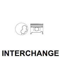 INTERCHANGE Piston & ring set Thumbnail