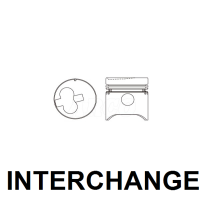 INTERCHANGE Piston & ring set Thumbnail