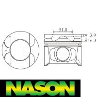 Nason Piston & pin set Thumbnail