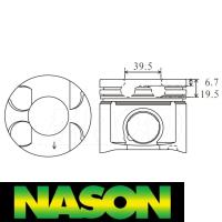 Nason Piston & pin set Thumbnail