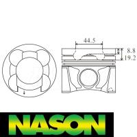 Nason Piston & pin set Thumbnail