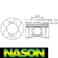 Nason Piston & pin set Thumbnail