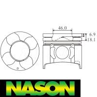 Nason Piston & pin set Thumbnail