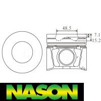Nason Piston & pin set Thumbnail