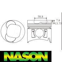 Nason Piston & pin set Thumbnail
