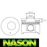 Nason Piston & pin set Thumbnail