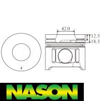 Nason Piston & pin set Thumbnail