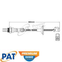 PAT Premium Oxygen Lambda Sensor Thumbnail