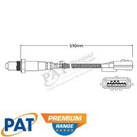 PAT Premium Oxygen Lambda Sensor Thumbnail